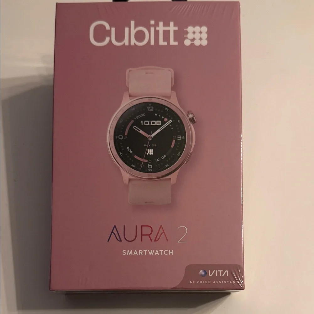 Cubitt AURA 2 Smartwatch, Rose Gold, New